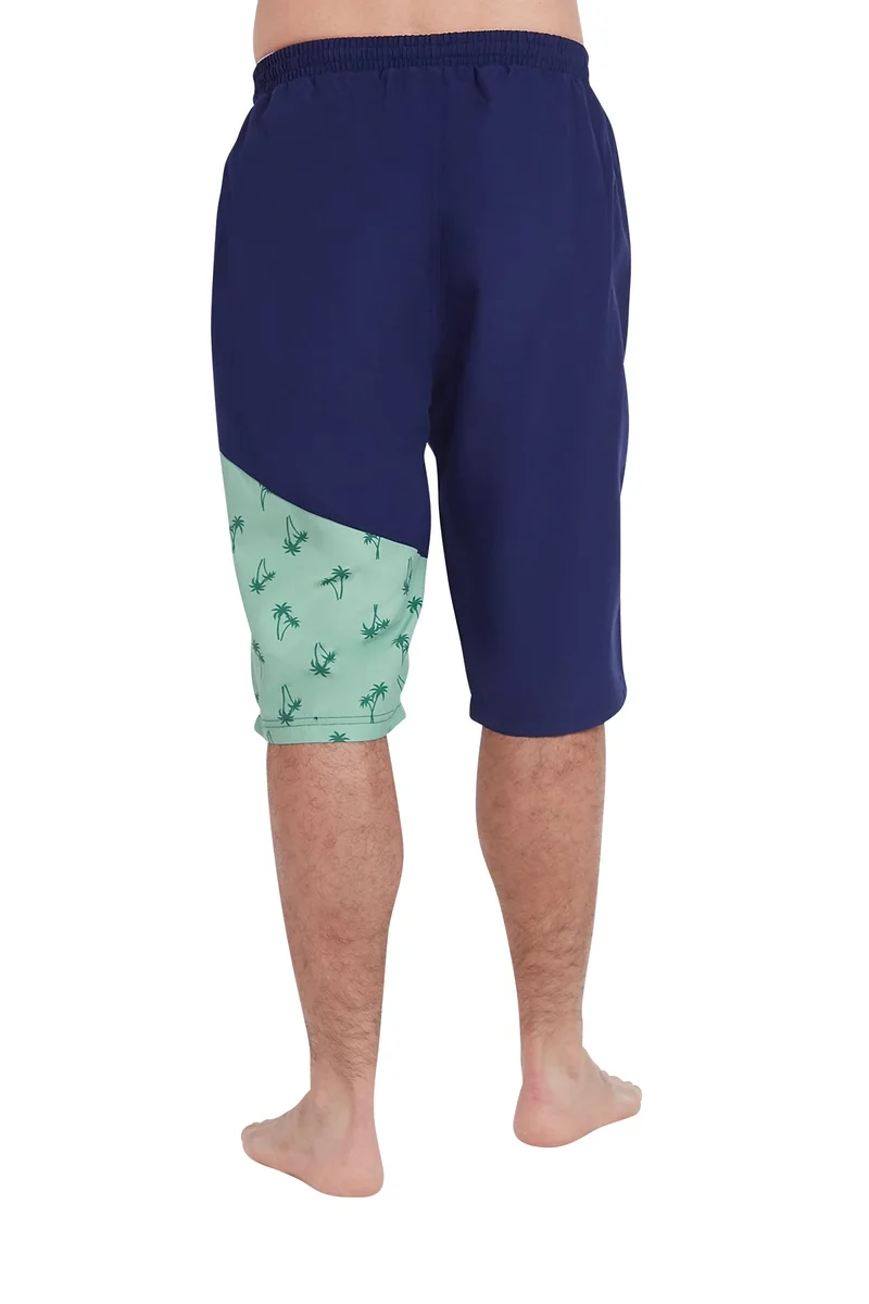 COEGA SUNWEAR  COEGA  Mens Mens Capris - Navy Spring Palms for Men | Best Price UAE